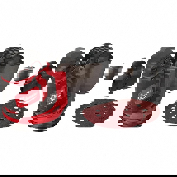 Electric Orbital Sanders; Round Pad Size: 5in ; Backing Pad Type: Hook & Loop